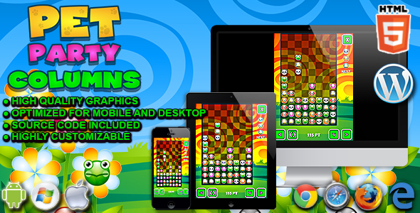 Pet Party Columns